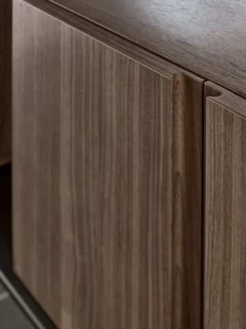 Pira G2 shelving system W B Black/Walnut - Pira