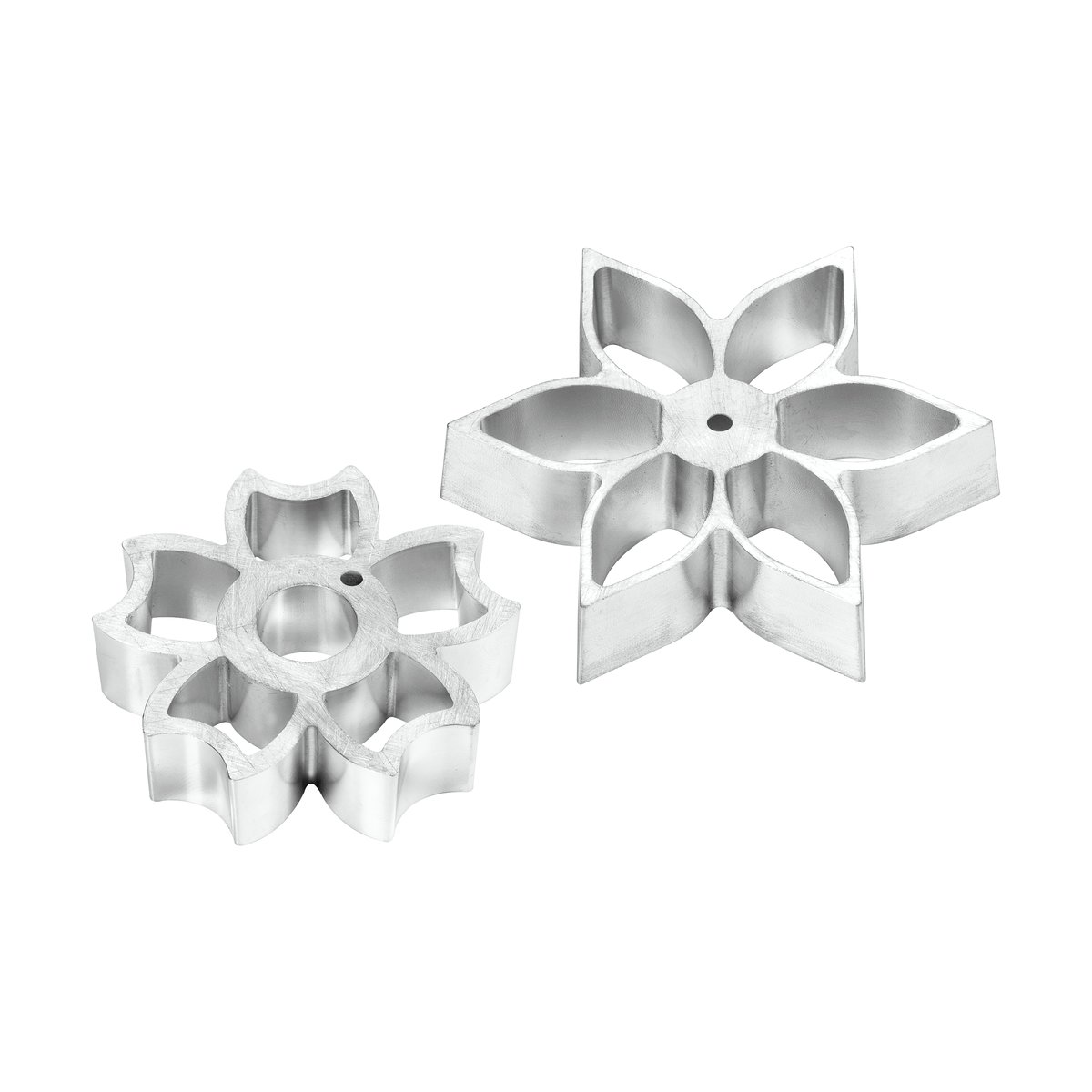 Plate It Plate-it flower power rosette iron 2-pack Steel