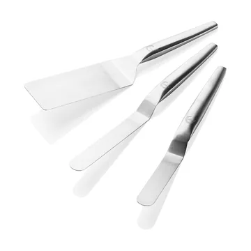 Plate-it spatula - Stainless steel, 3 pieces - Plate It