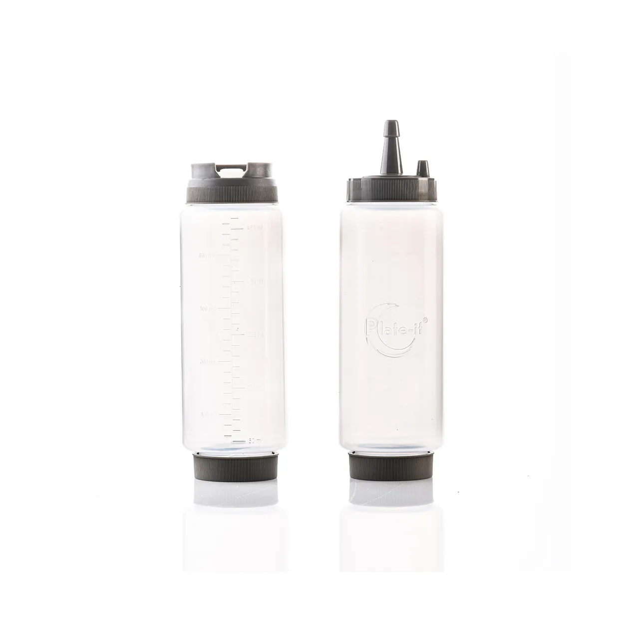 Plate It Plate-it squeeze bottle garnish 22 cm 2-pack White-grey