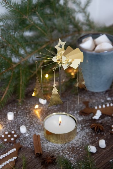 Angel chime Christmas tree - Gold - Pluto Design