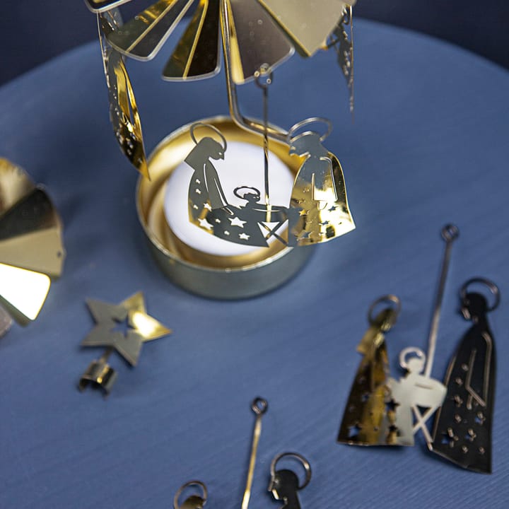 Angel chimes crib family, gold Pluto Design