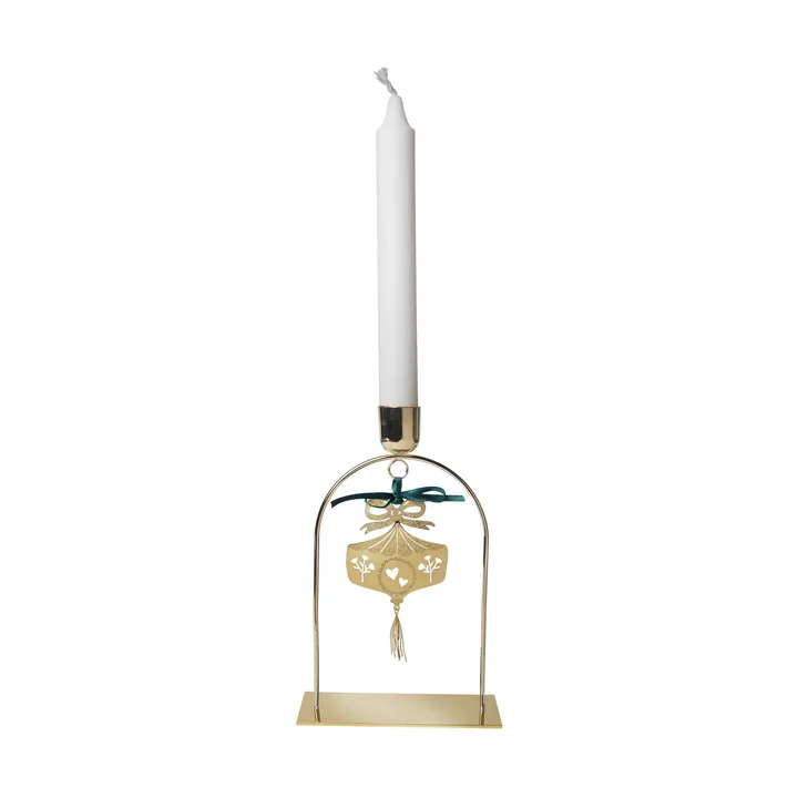 Art Deco candleholder - Gold - Pluto Design