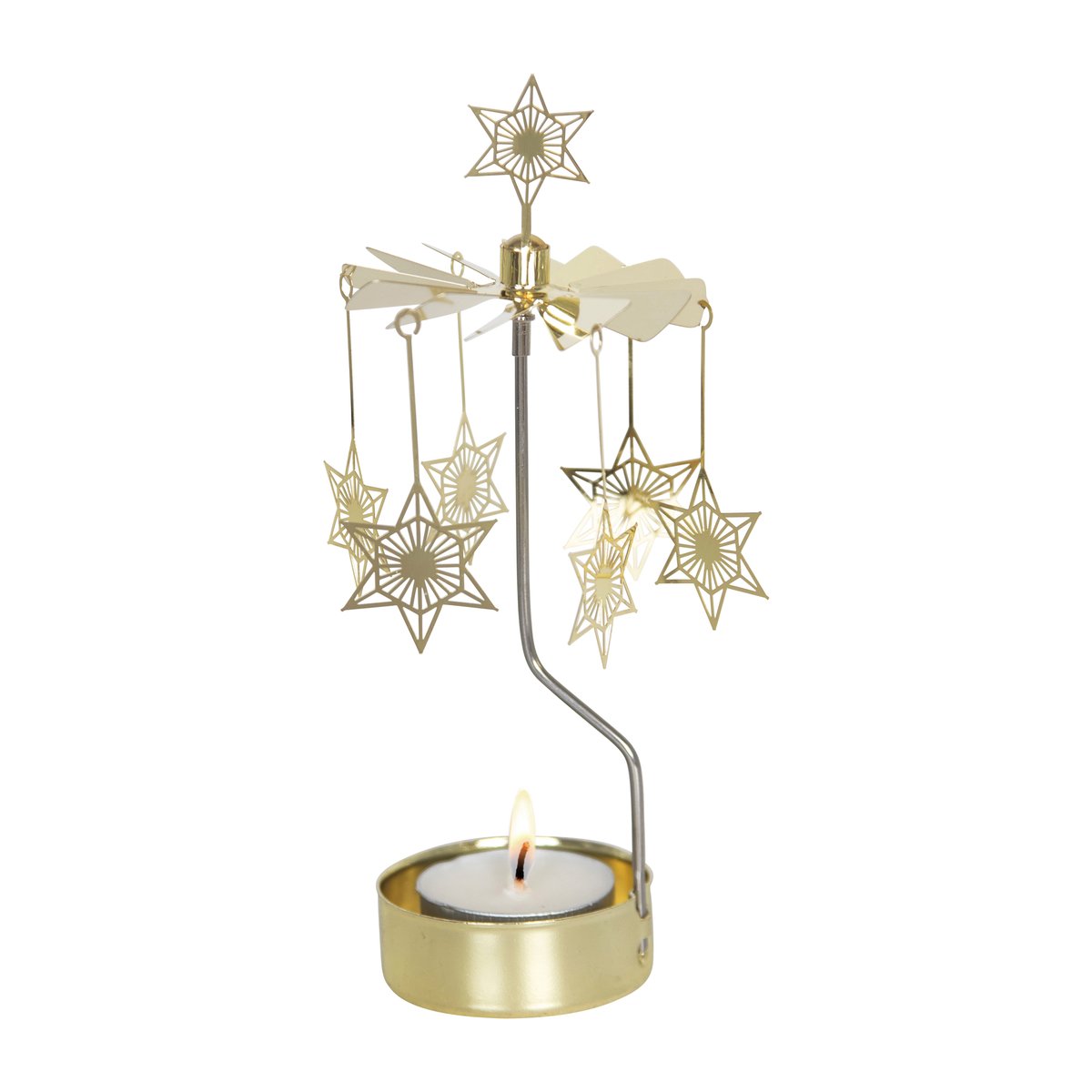 Pluto Design Art Deco star Angel Chimes Gold | Scandinavian Design | Christmas decorations | Gold-coloured