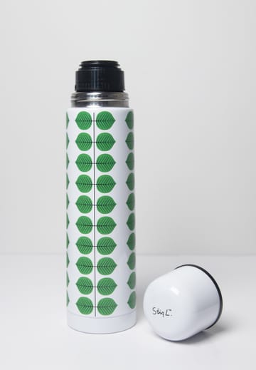 Berså thermos 0.75l - White-green - Pluto Design