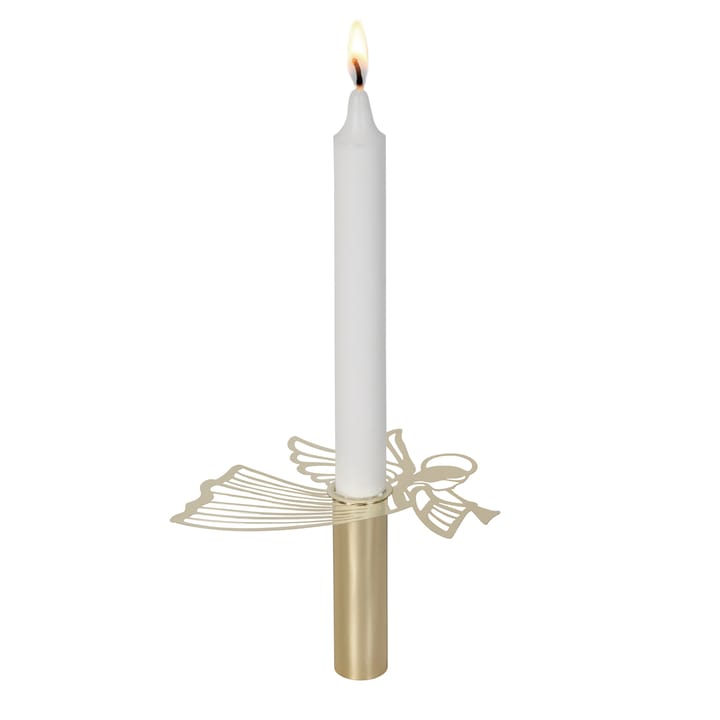 Candle holder flying angel - gold - Pluto Design