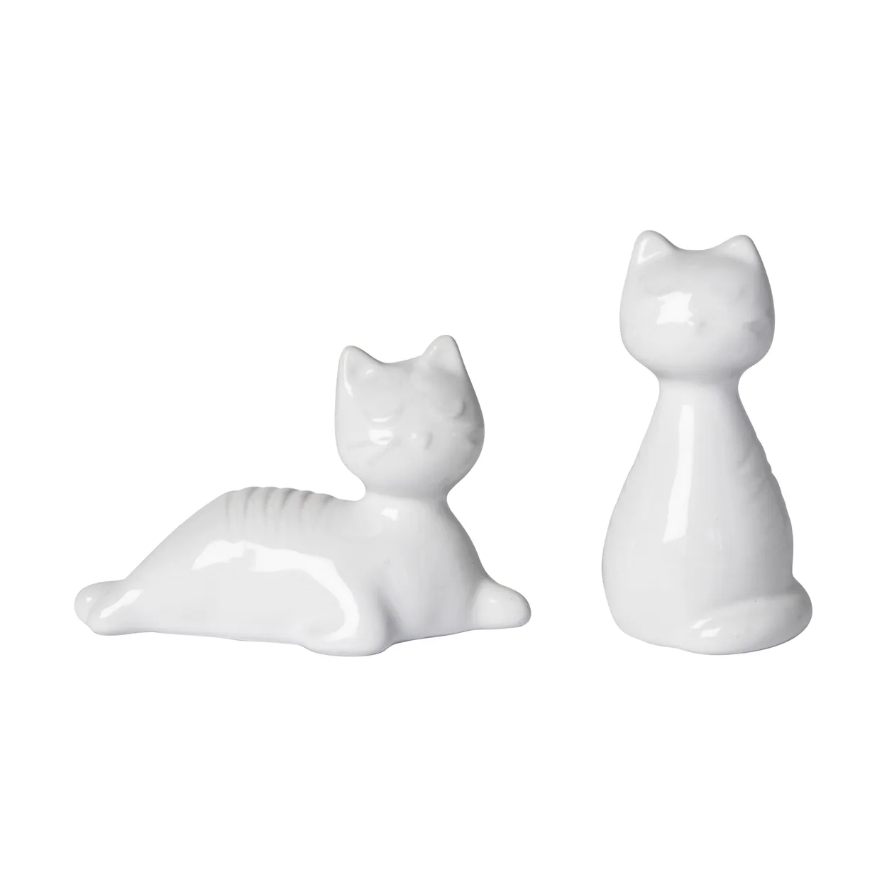 Pluto Design Cat salt & pepper mills White | Scandinavian Design | Salt & Pepper shakers | White