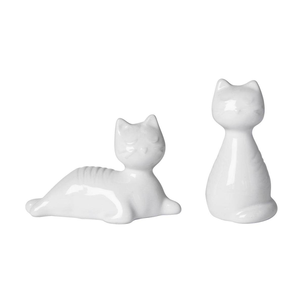 Pluto Design Cat salt & pepper mills White | Scandinavian Design | Salt & Pepper shakers | White