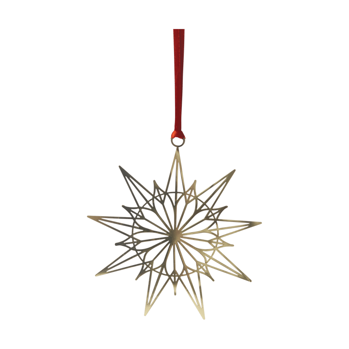 Christmas star decoration hanger - Gold - Pluto Design
