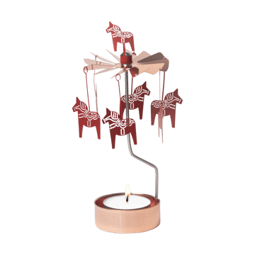 Dala horse angel chimes - Copper-red - Pluto Design