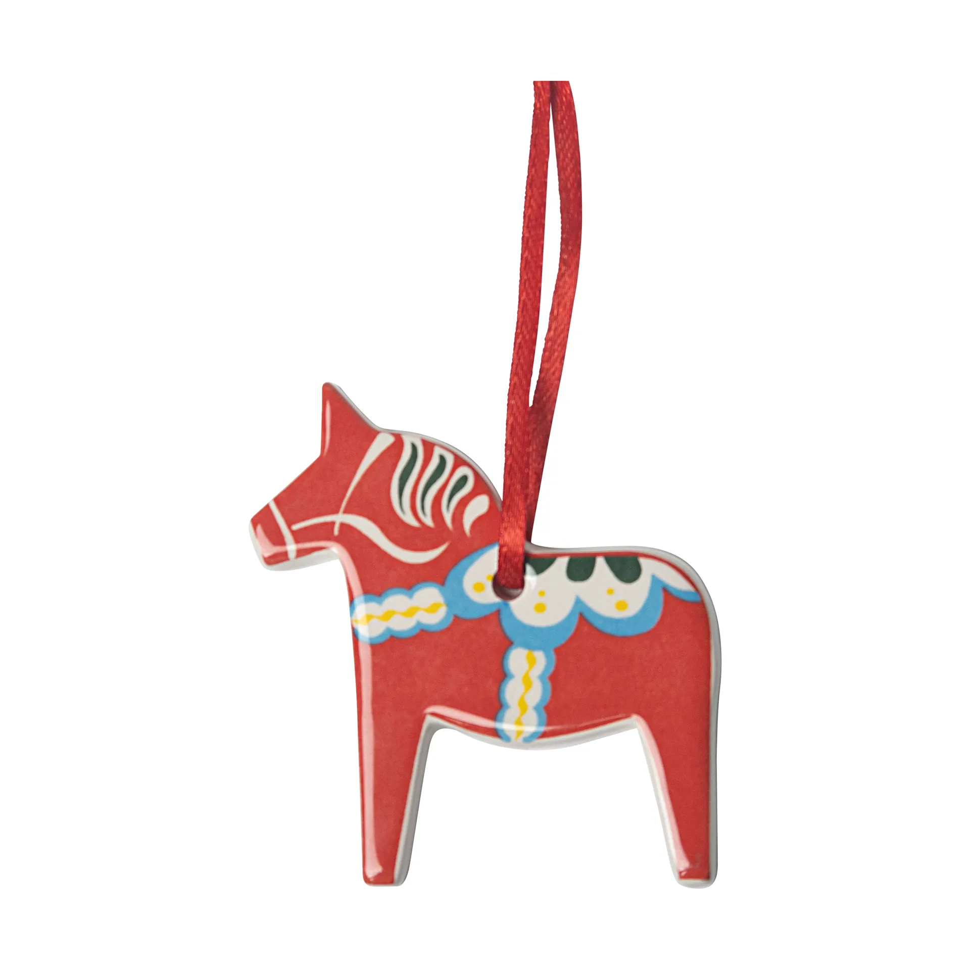 Dala horse decoration pendant, Red Pluto Design