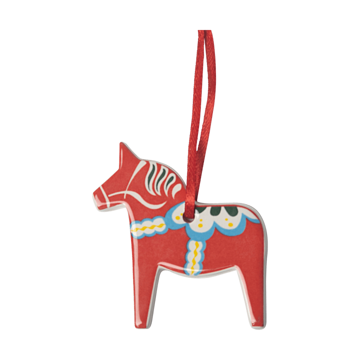 Dala horse decoration pendant - Red - Pluto Design