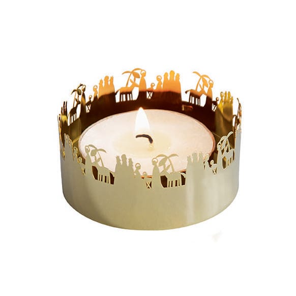 Etsad candle holder gold - Crib - Pluto Design