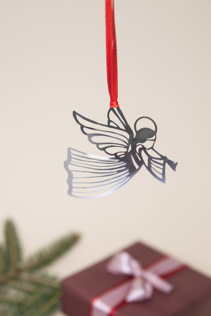 Flying angel hanging decoration - Silver - Pluto Design
