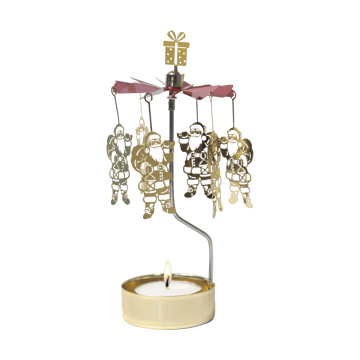 From Santa angel chime - Gold-red spinner - Pluto Design