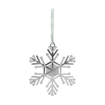 Let it snow decoration hanger - Silver - Pluto Design