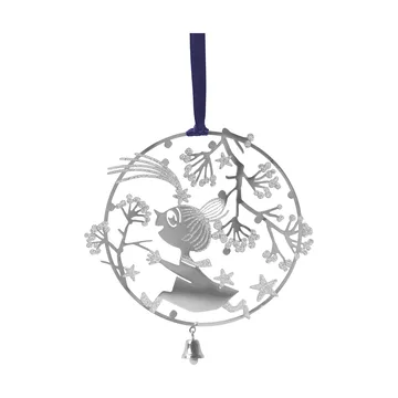 Lilla My First snow Christmas ornament - Silver - Pluto Design