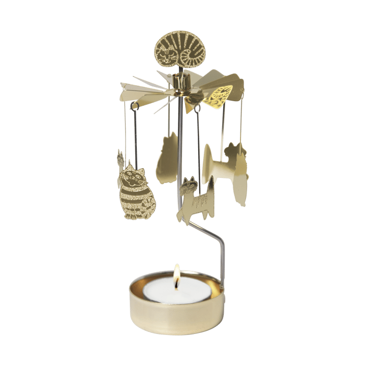 Lisa Larson cats angel chime - Gold - Pluto Design