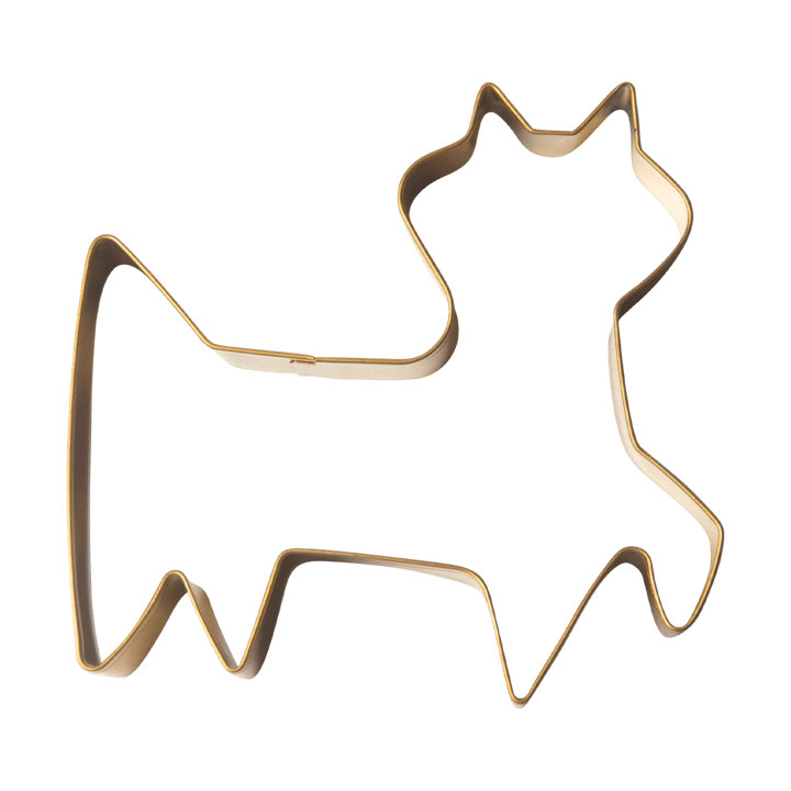 Lisa Larson Felix cookie cutter - Gold - Pluto Design