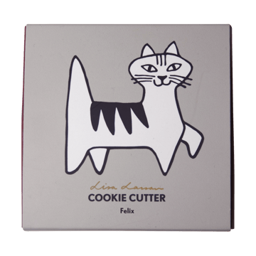 Lisa Larson Felix cookie cutter - Gold - Pluto Design