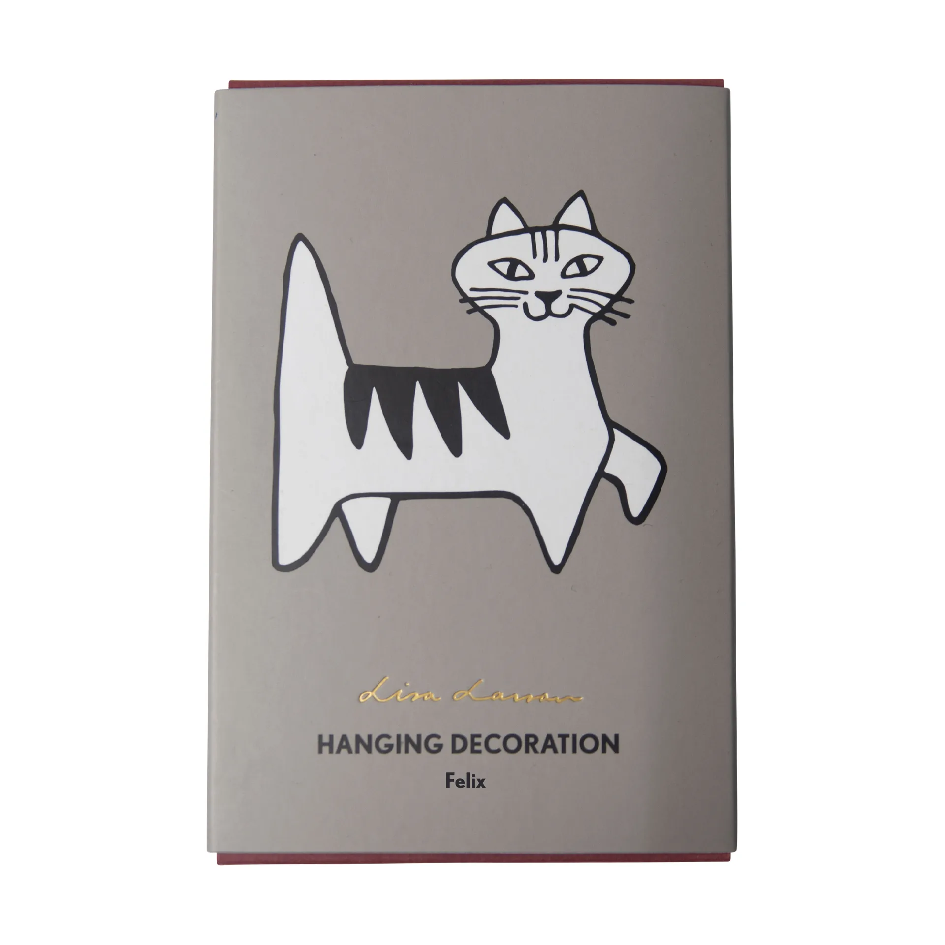 Lisa Larson Felix decorative pendant, Gold Pluto Design