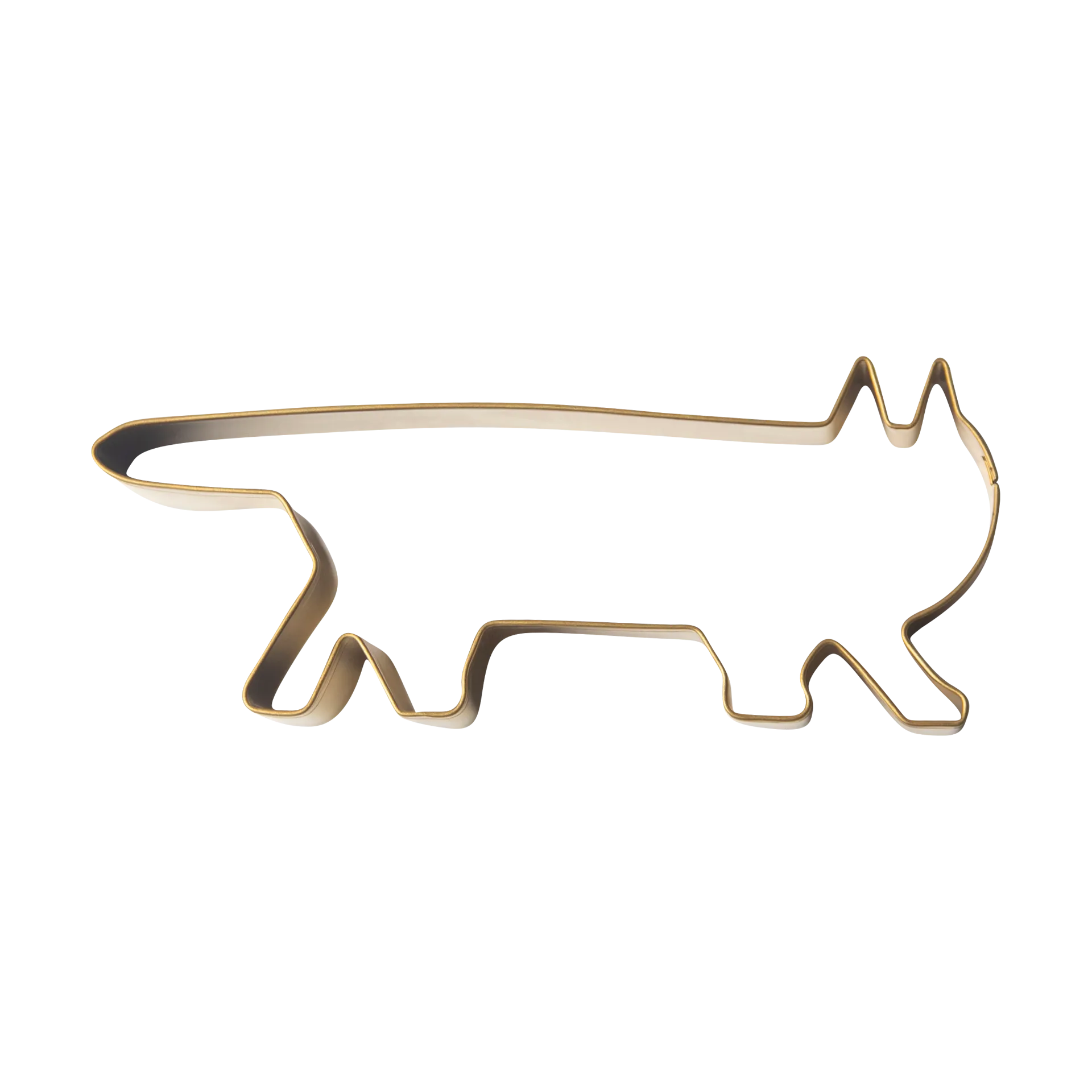 Lisa Larson Mikey cookie cutter, Gold Pluto Design