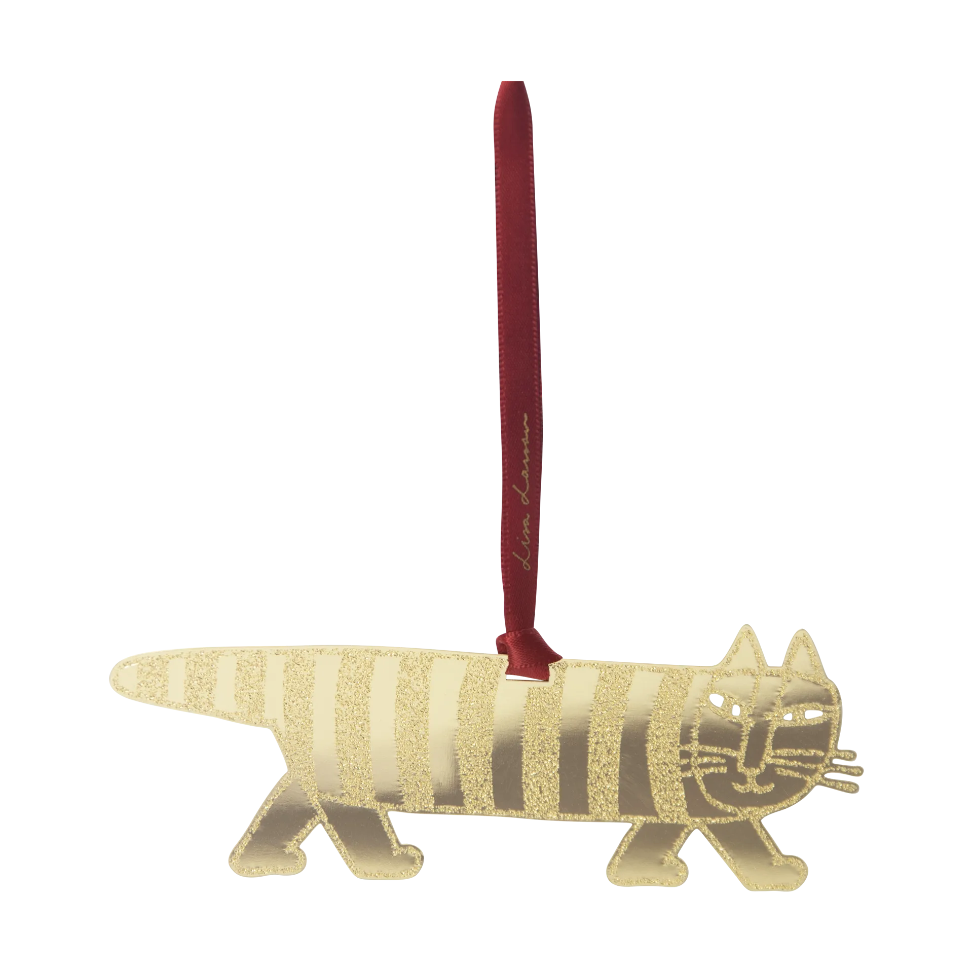 Lisa Larson Mikey decorative hanger, Gold Pluto Design