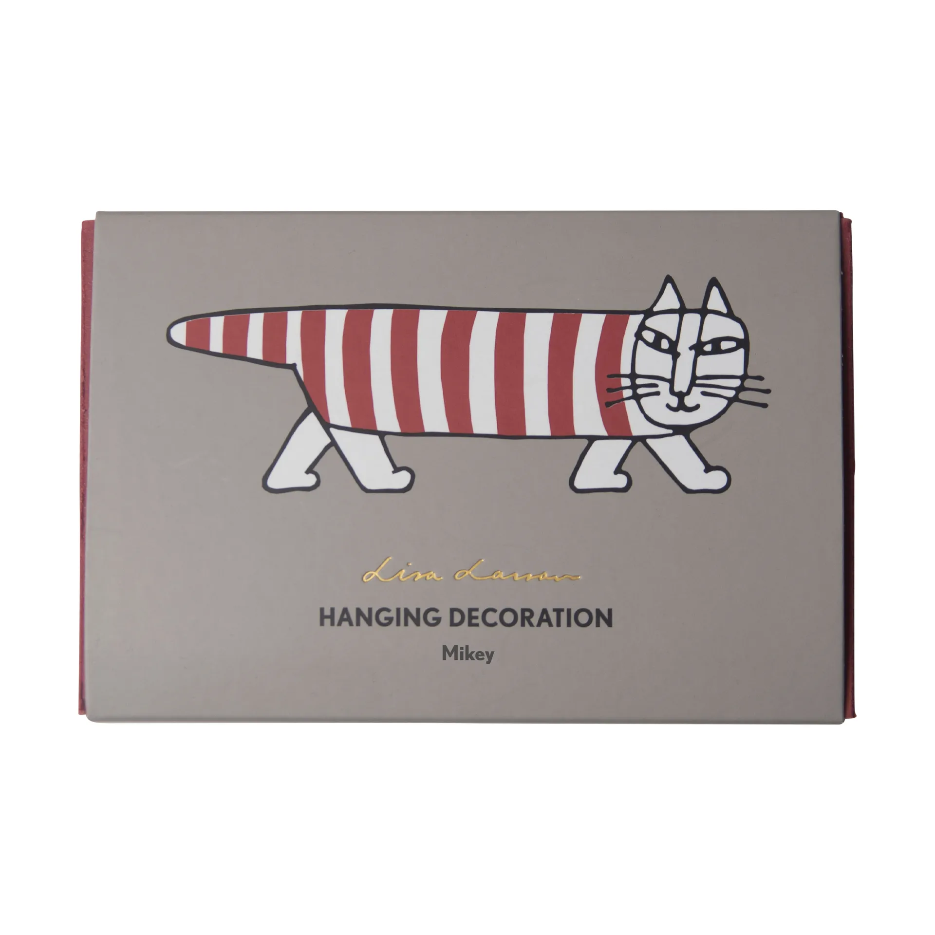 Lisa Larson Mikey decorative hanger, Gold Pluto Design