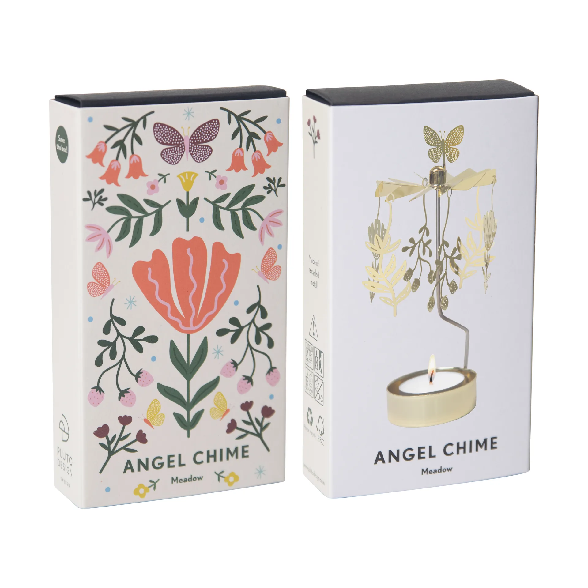 Meadow angel chime, Gold Pluto Design