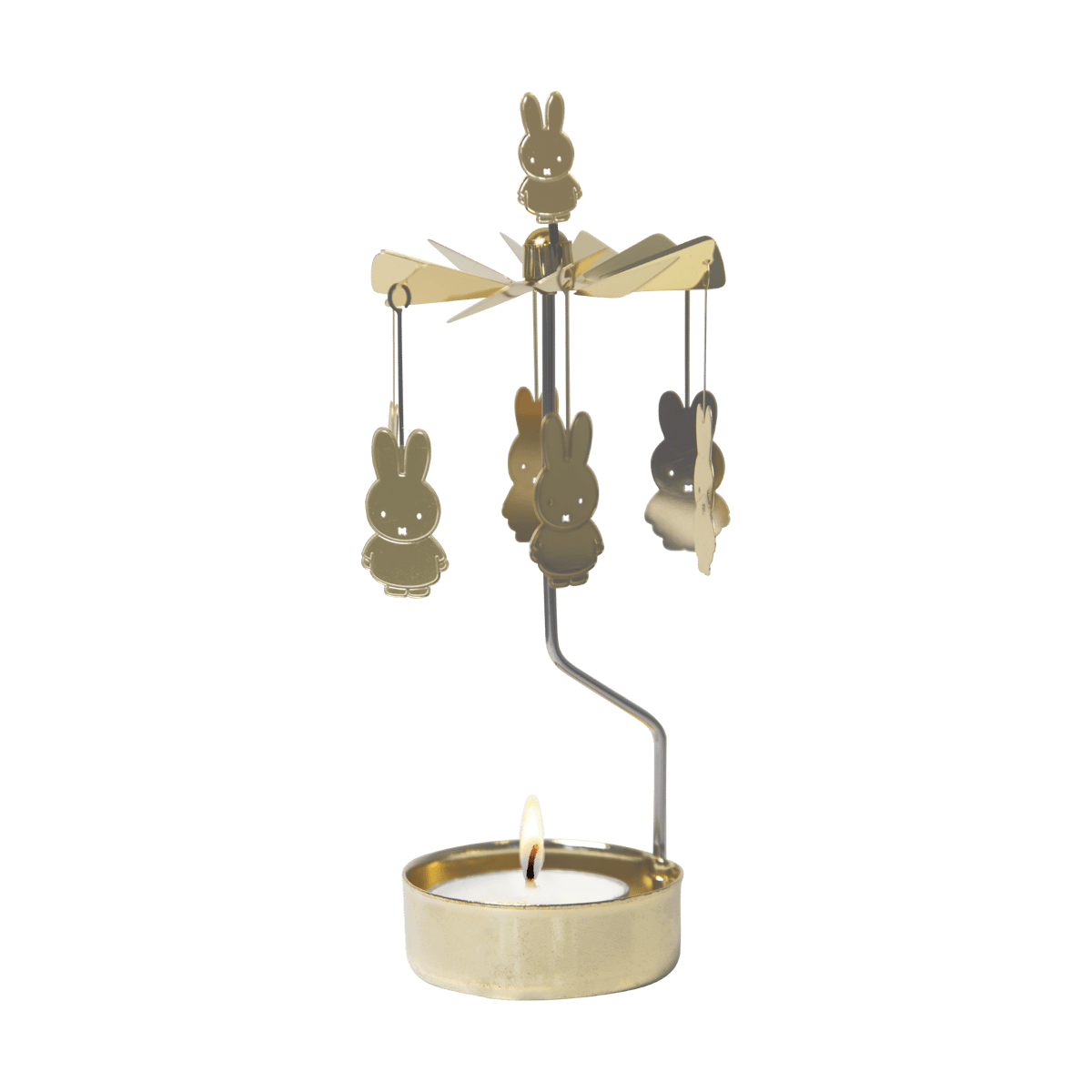 Pluto Design Miffy angel chimes Gold