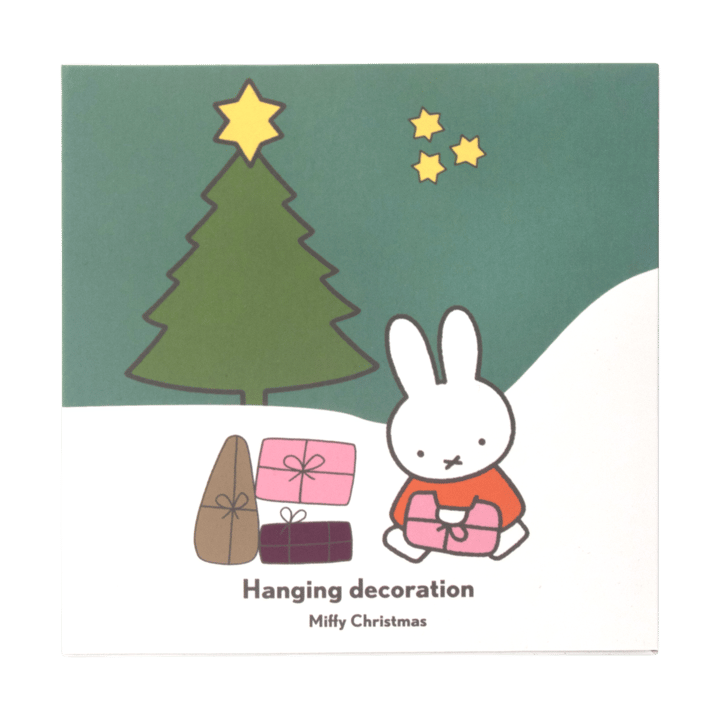 Miffy Christmas decoration hanger, Gold Pluto Design
