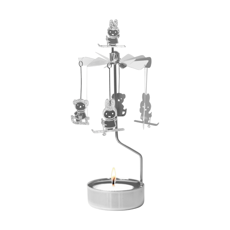 Pluto Design Miffy winter angel chime Silver