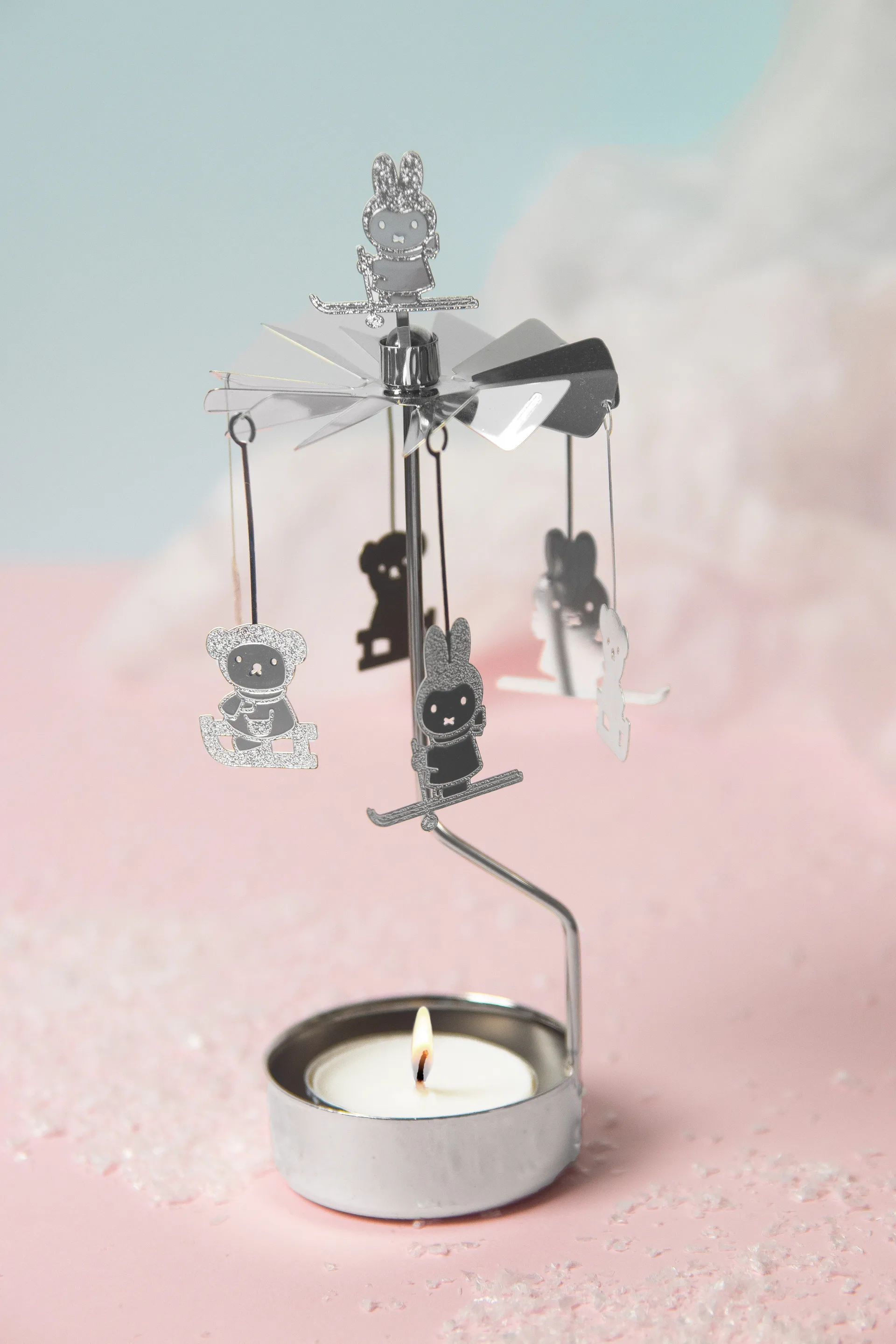 Miffy winter angel chime, Silver Pluto Design