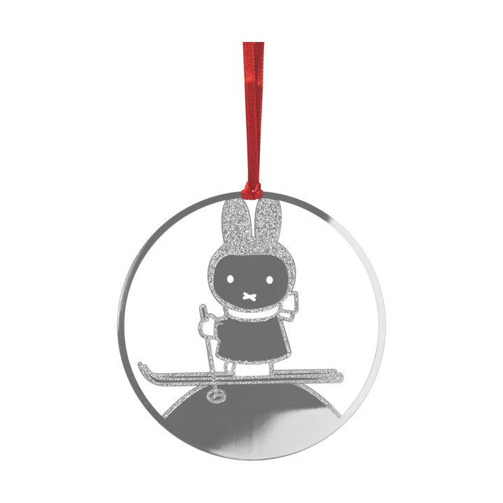 Miffy winter decoration hanger - Silver - Pluto Design