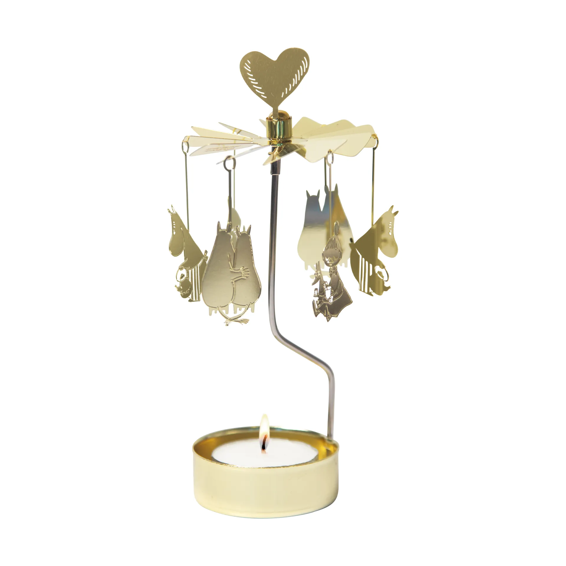 Moomin 80 angel chime, Gold Pluto Design