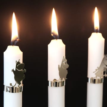Moomin candle decoration - silver - Pluto Design