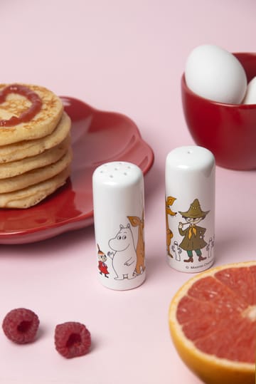 Moomin friends salt & pepper mills - White-multi - Pluto Design