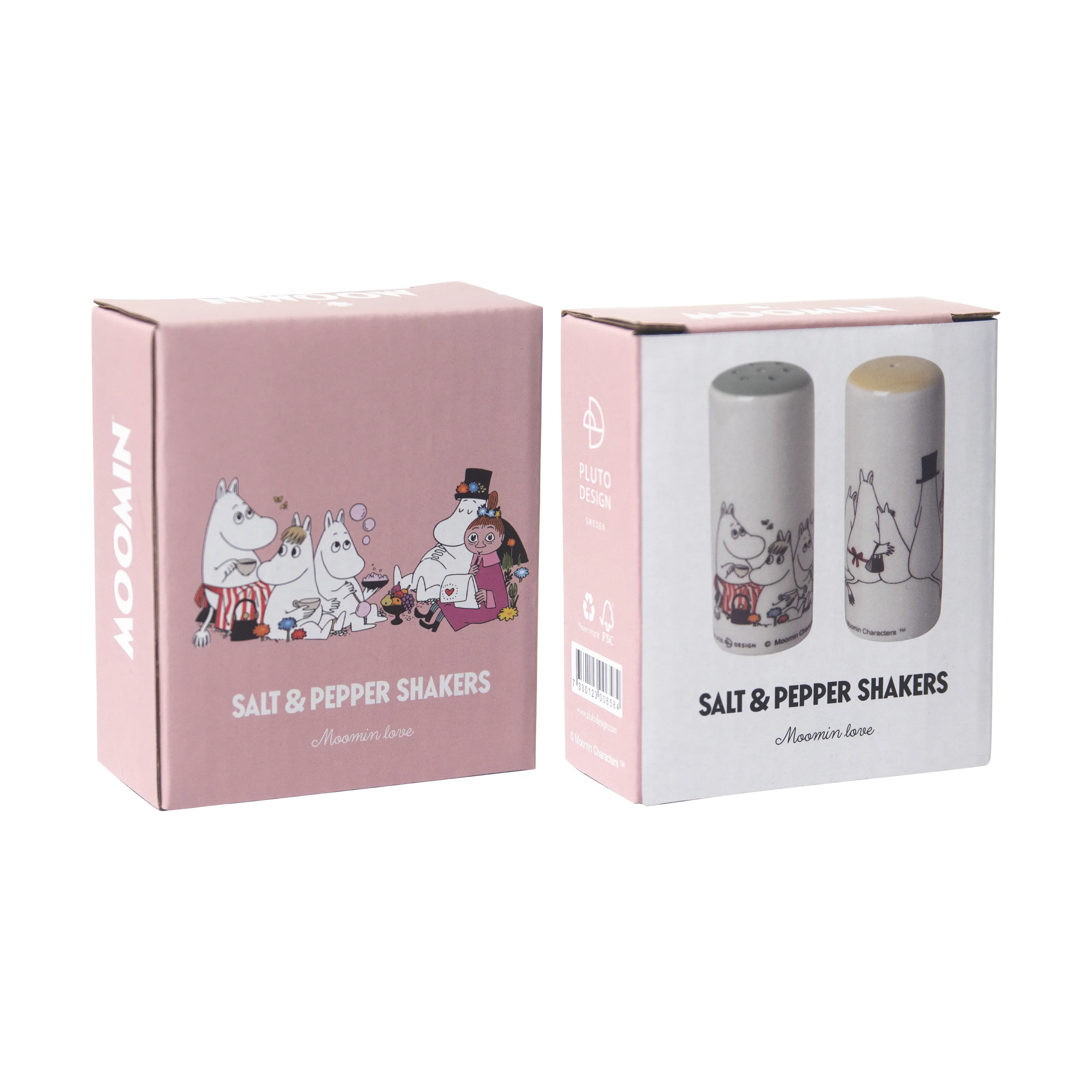 Pluto Design Moomin Love Salt & Pepper Shaker