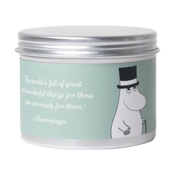 Moomin scented candle small 20 h - Moominpappa - Pluto Design