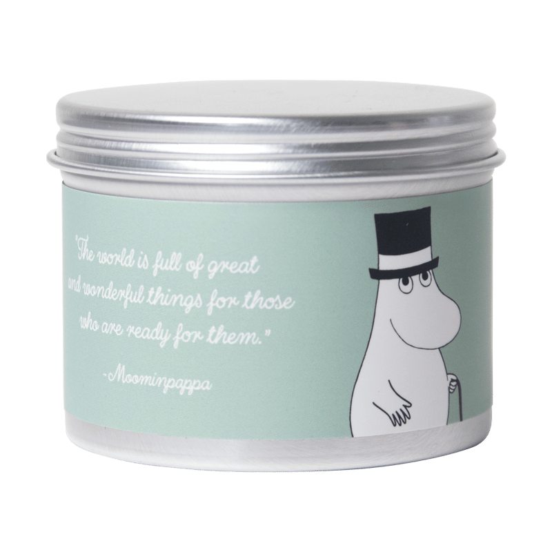 Pluto Design Moomin scented candle small 20 h Moominpappa