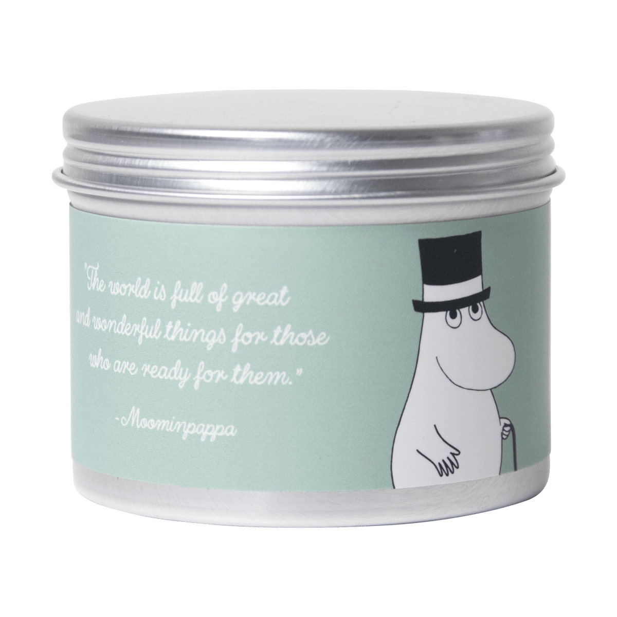 Pluto Design Moomin scented candle small 20 h Moominpappa