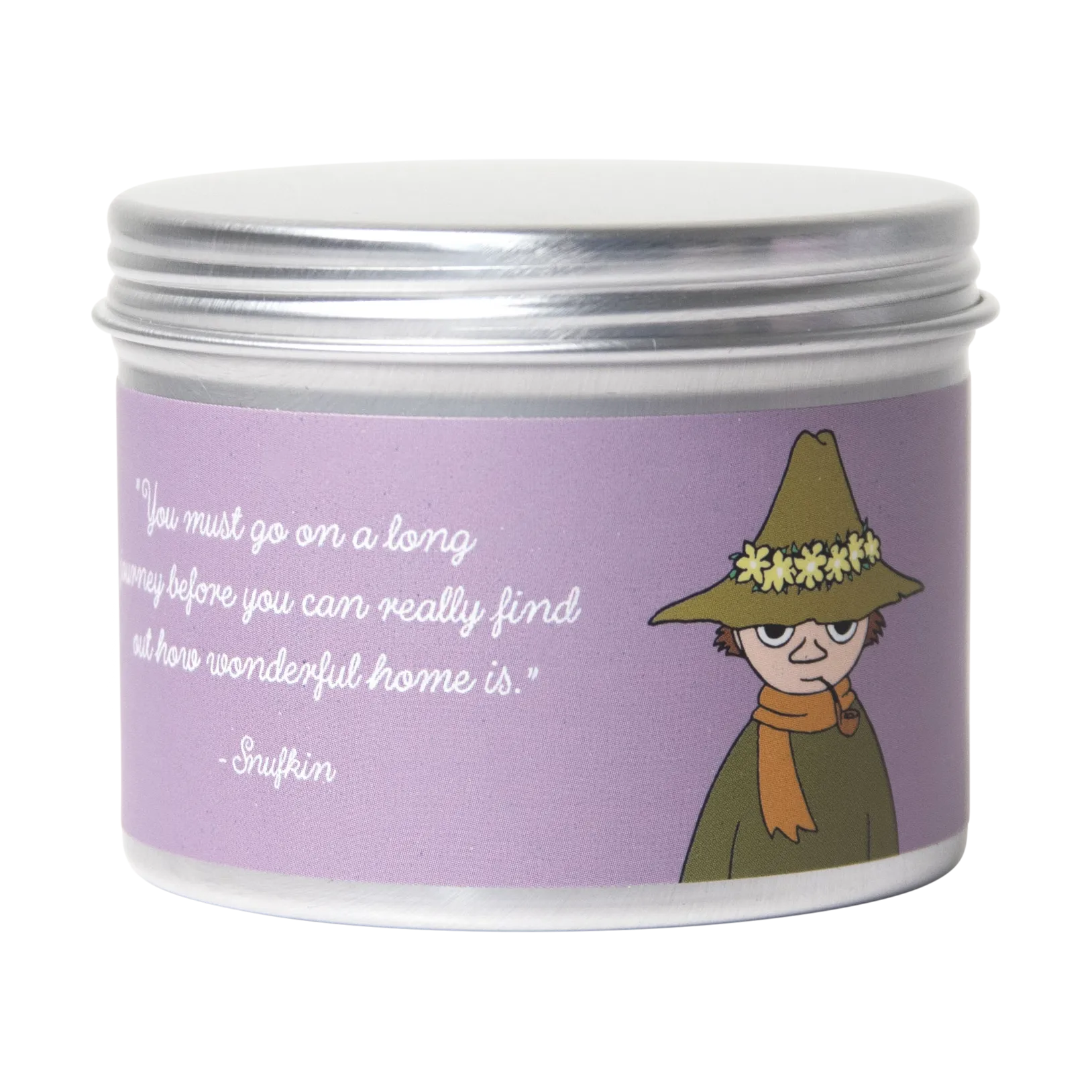 Moomin scented candle small 20 h, Snufkin Pluto Design