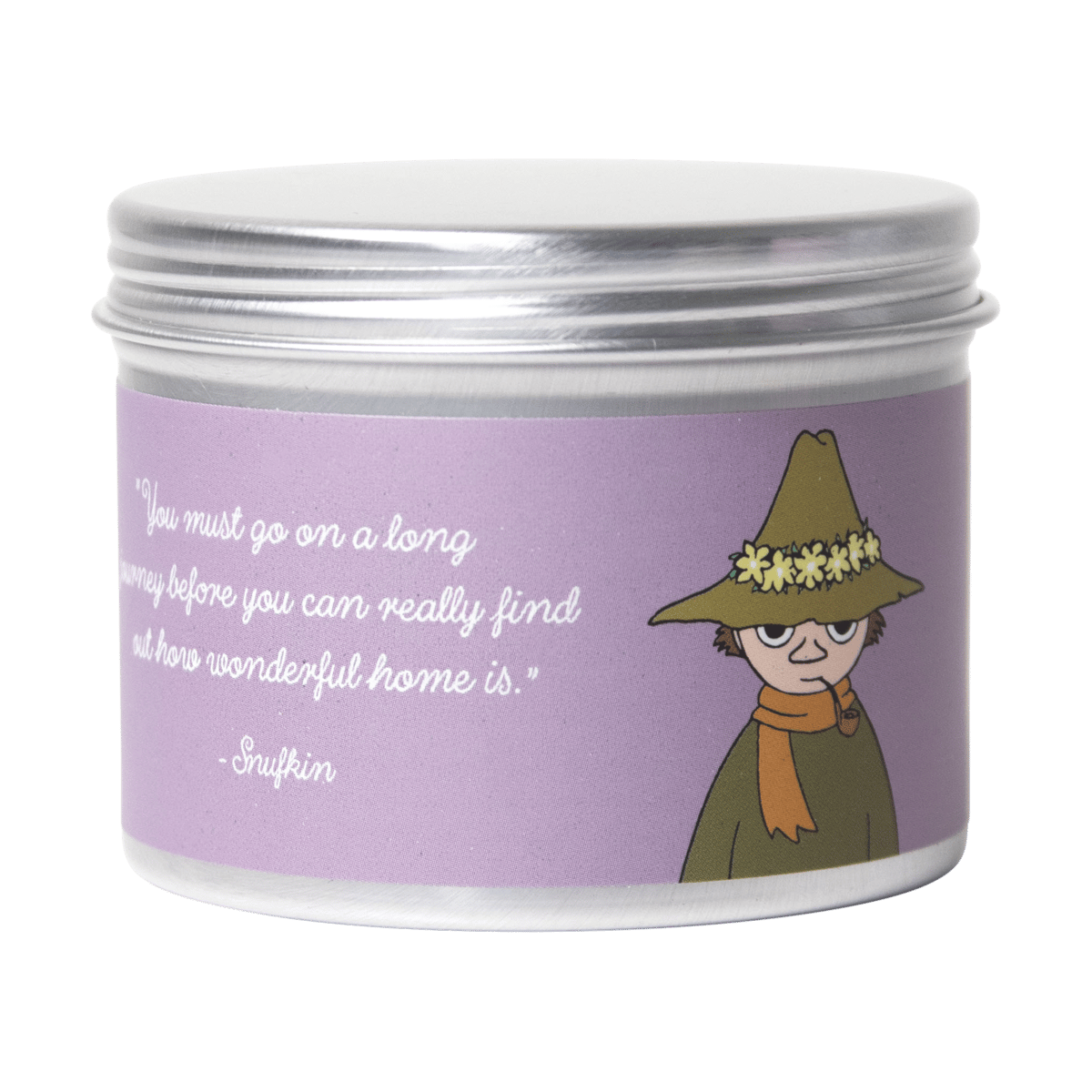Pluto Design Moomin scented candle small 20 h Snufkin