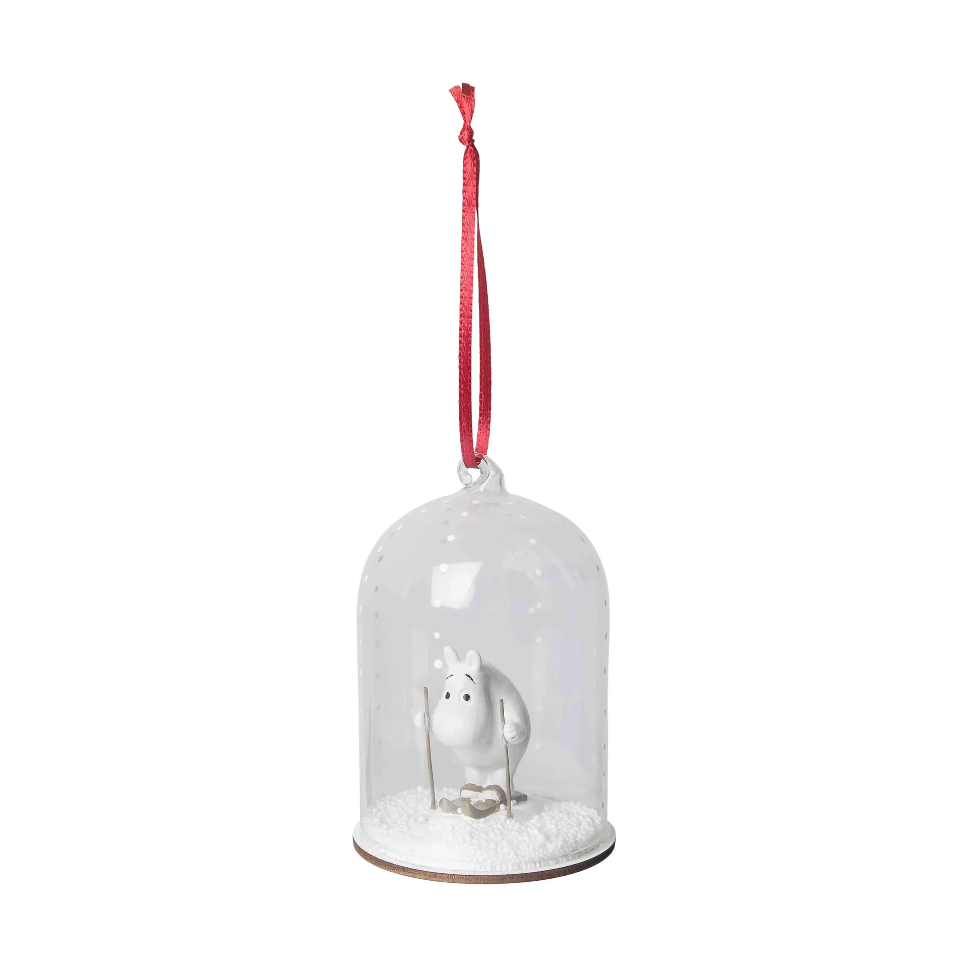 Moomin snow globe Christmas ornament, Moomin Pluto Design