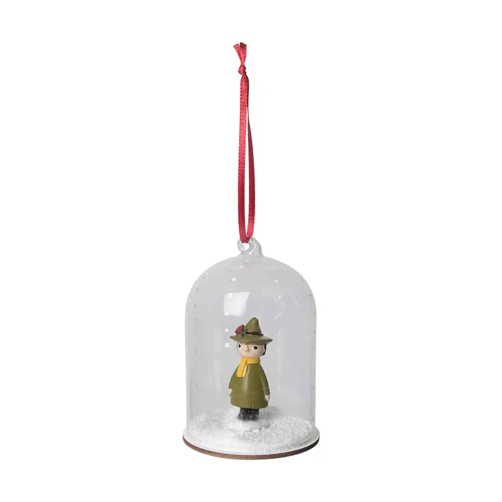 Moomin snow globe Christmas ornament - Snufkin - Pluto Design