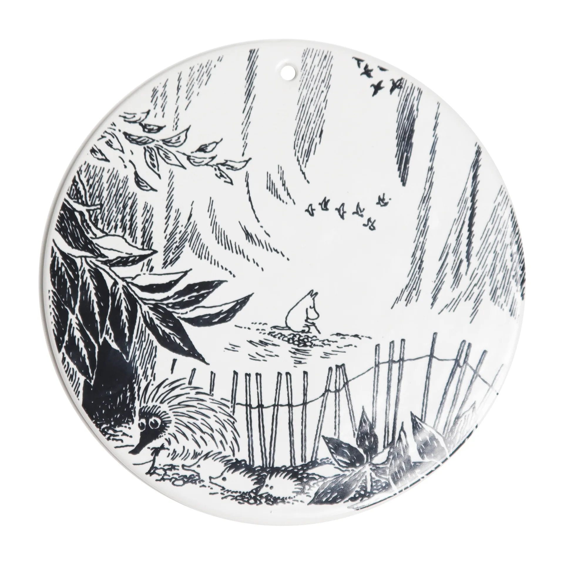 Moomin troll trivet Ø17 cm, Moomin Pluto Design