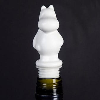 Moomin wine stop - white ceramic - Pluto Design
