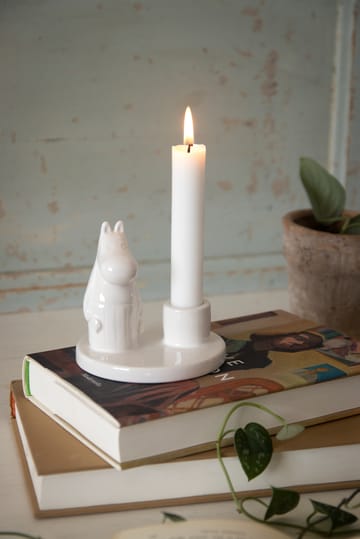 Moominmamma candle sticks ceramic - White - Pluto Design