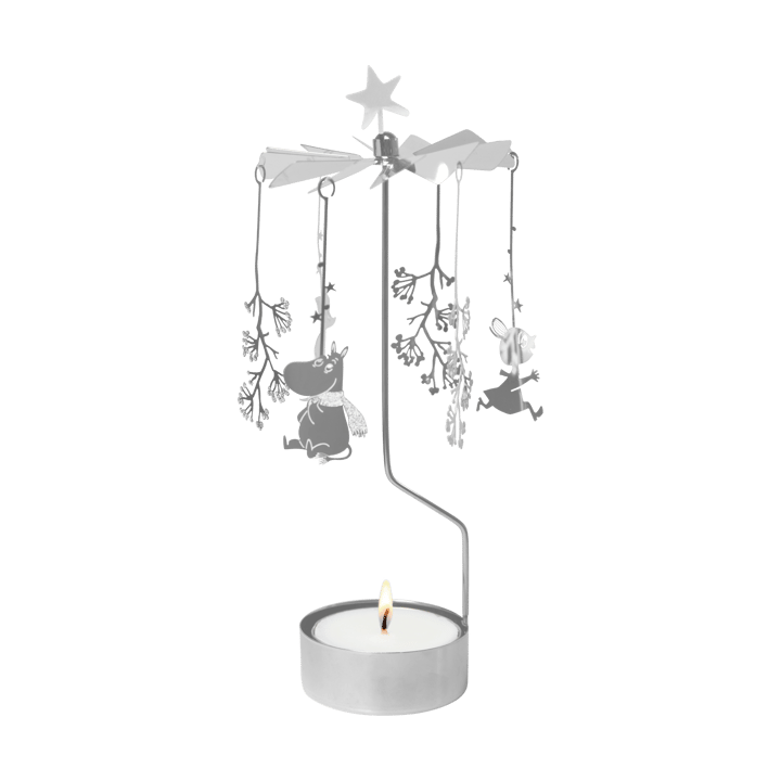 Mumin angel chime XL - First snow, silver - Pluto Design