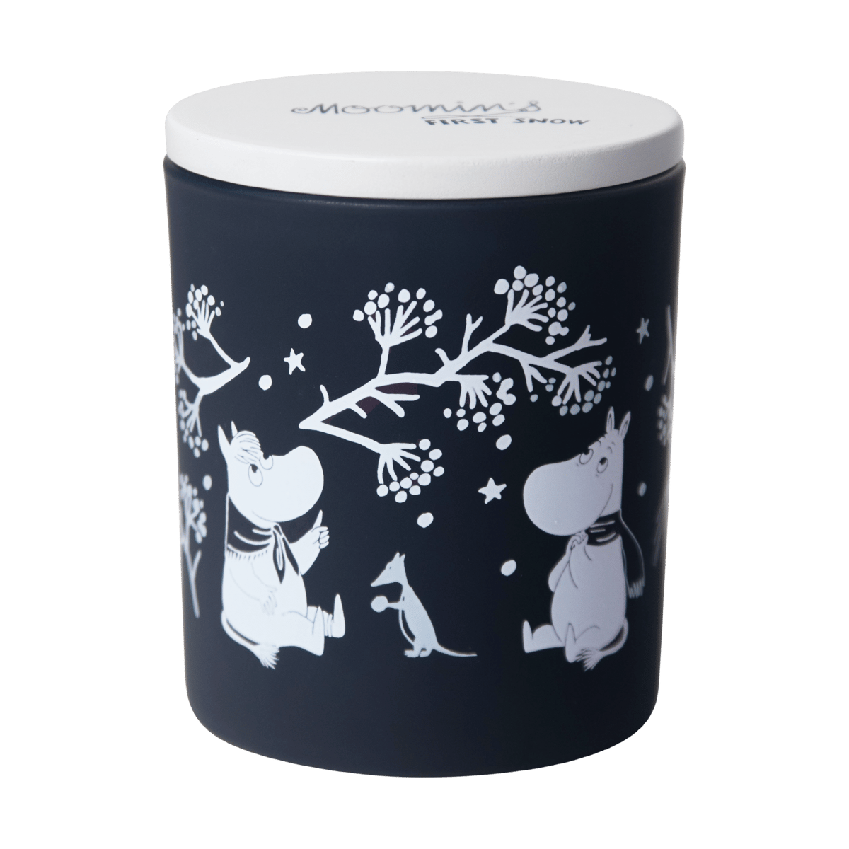 Pluto Design Mumin scented candle 40 h First snow | Scandinavian Design | Scented candles & diffusers | Multi